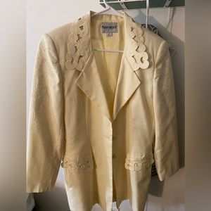 Yellow vintage blazer